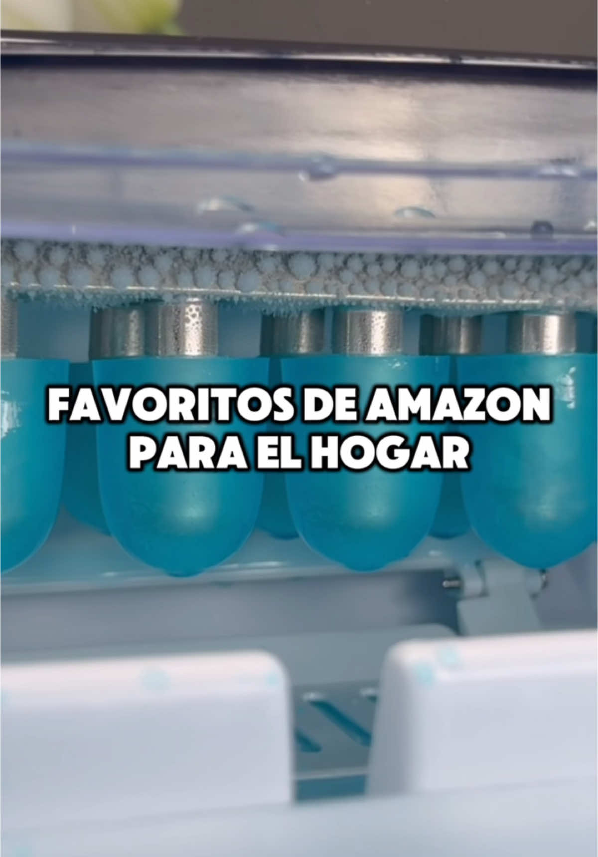 - máquina de hielos - 🧊 #tiktokmademebuyit #hielo #LifeHacks #bebidas #KitchenHacks #maquina #dispenser