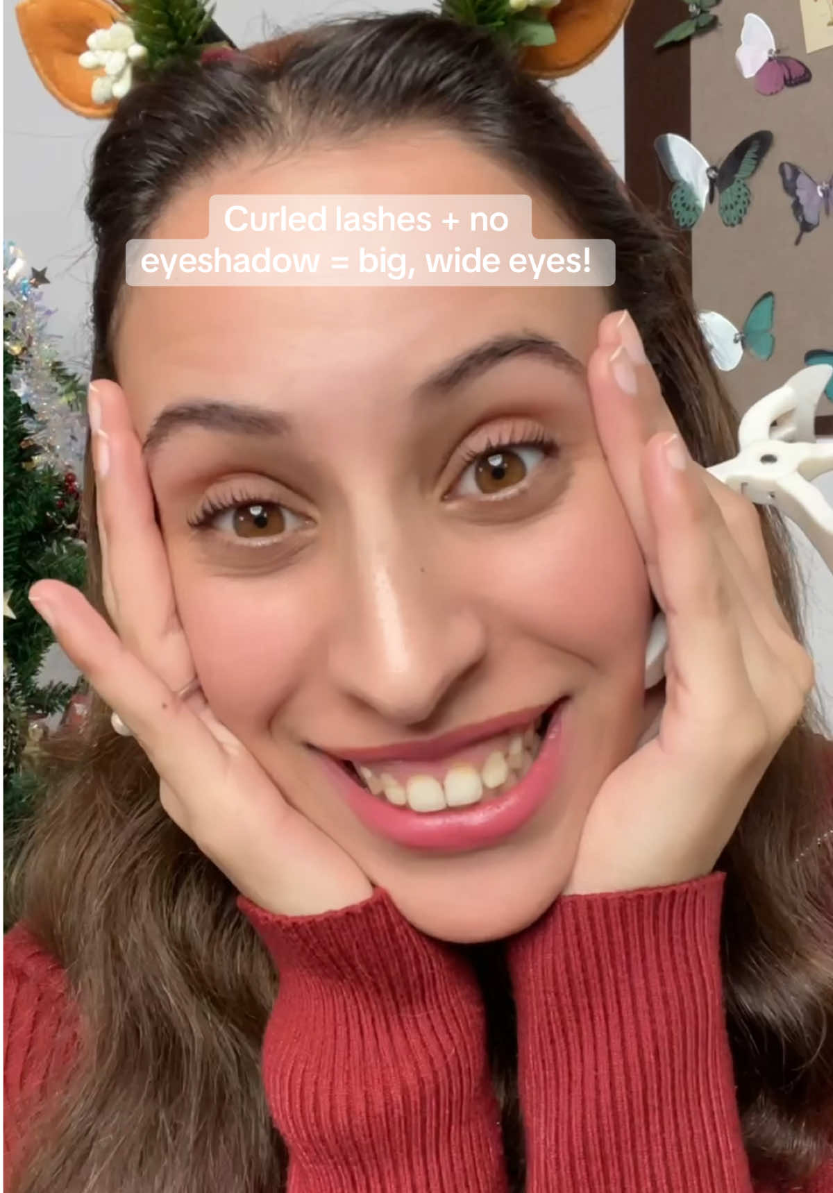 Hot tip: Curled lashes + no eyeshadow = big, wide eyes! 👀✨ @BLBLINK #BLBLINK #makeup #makeuptips #eyelashcurler #eyelashes #mascara #mascarahacks #beauty  #lashcurler #lashestutorial  #review  #foryou #girlytips #lashes #beauty #girlytips #skincare #christmas #christmas gifts ##giftideas ##girlygirl