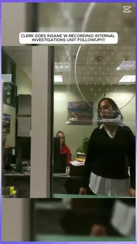 CLERK GOES INSANE W-RECORDING! INTERNAL INVESTIGATIONS UNIT FOLLOWUP! PART/1 #police #policeoftiktok #cops #copsoftiktok #auditingamerica