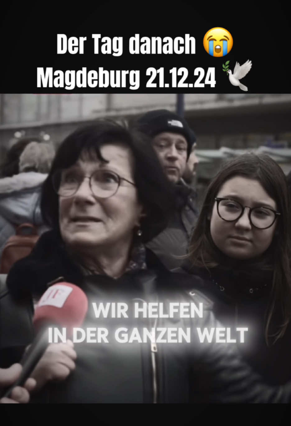 Stimmen aus Magdeburg nach dem Anschlag🤯😭🕊️#terror #magdeburg #weihnachten #weihnachtsmarkt #politik 