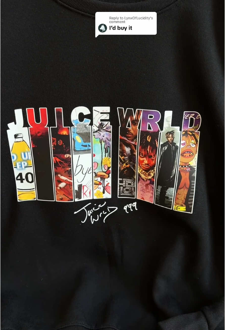 Replying to @LynxOfLucidity  so buy it #juicewrld #juicewrld999 #thepartyneverends #juicewrldalbum #juicewrldthepartyneverends #juice999 #wrld999 #juicewrldfan #rap #juicewrldshirt #ripjuicewrld999forever #ripjuice #ripjuiceworld  @KennethGiftShop  @KennethGiftShop  @KennethGiftShop 