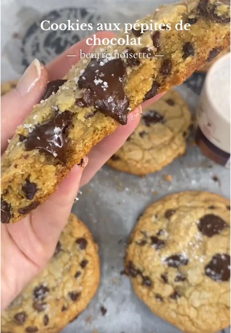 La Vrai Recette des Cookies 🍪 Américains 🇺🇸🇺🇸  #foodgood_bysana #recettefacile 