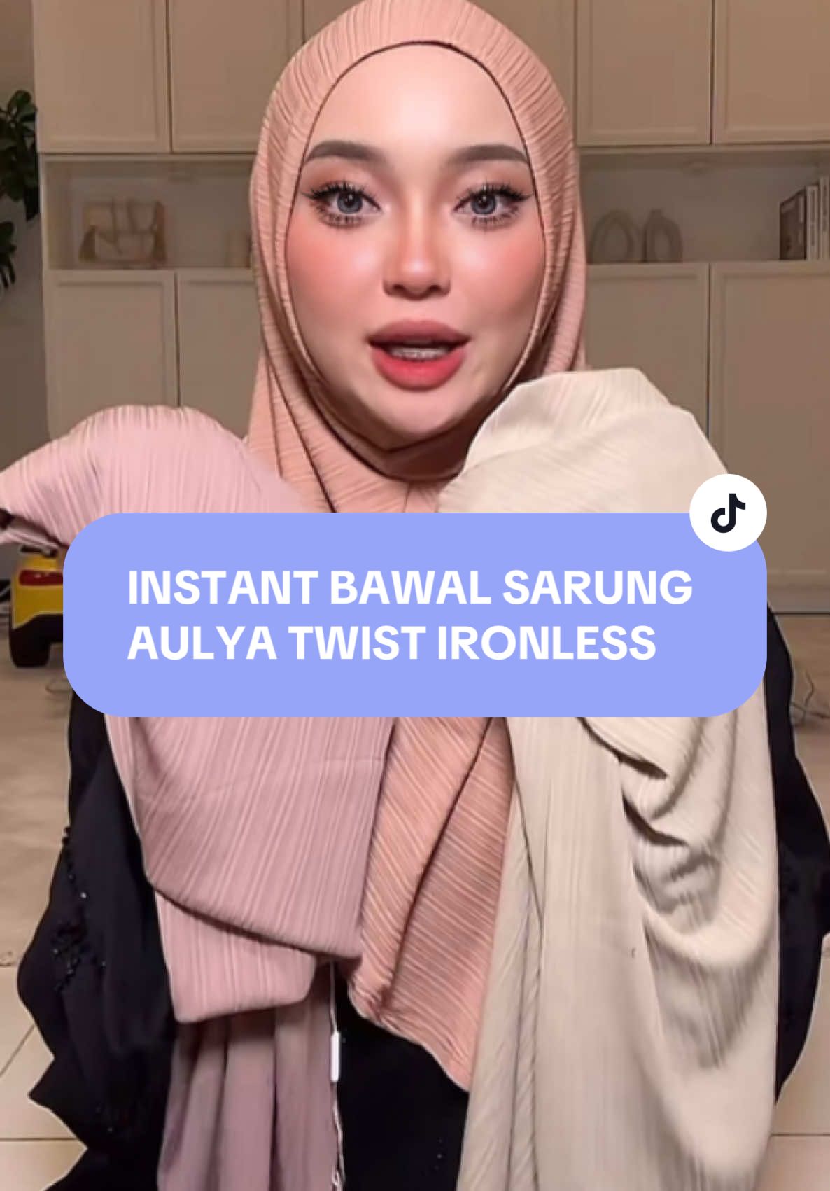 Tudung Instant Bawal Sarung Twist ni material TEXTURED LYCRA CRINCKLED tau korang!  #tudungsarung #tudungsarunglabuh  #tudungsarungmurah #tudungsarungawninglipat #tudungsarungawningbawal #tudungsarungtwist #tudungtwist 