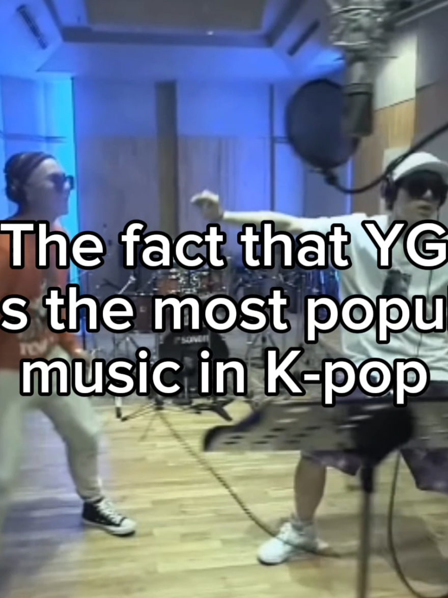 The fact that YG has the most popular music in K-pop #minho #psy #blackpink #ikon #bigbang #treasure #winner #2ne1 #yg #ygfamily #kpop #fyp 