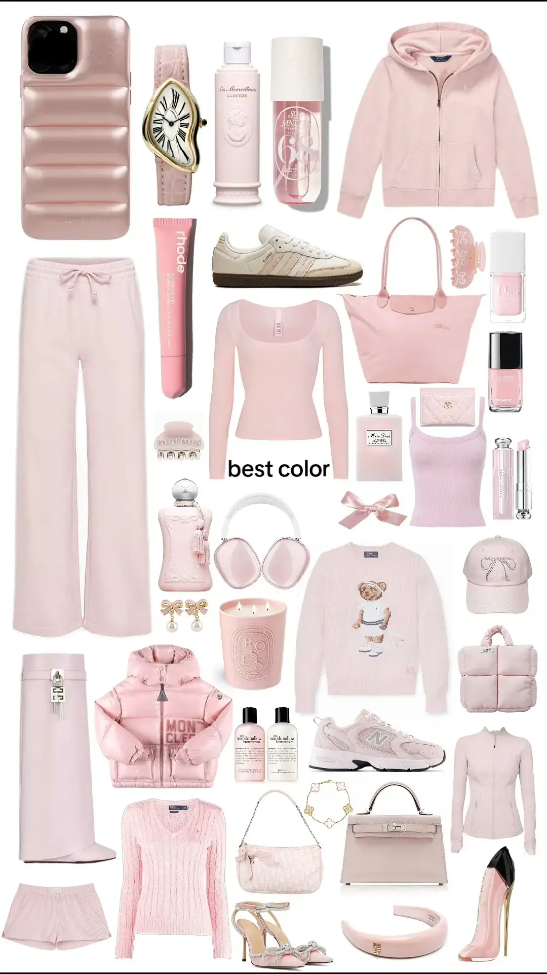 light pink #pink #beauty #foryou #goals #color #viral #aesthetic #vibe #iykyk #fyp 