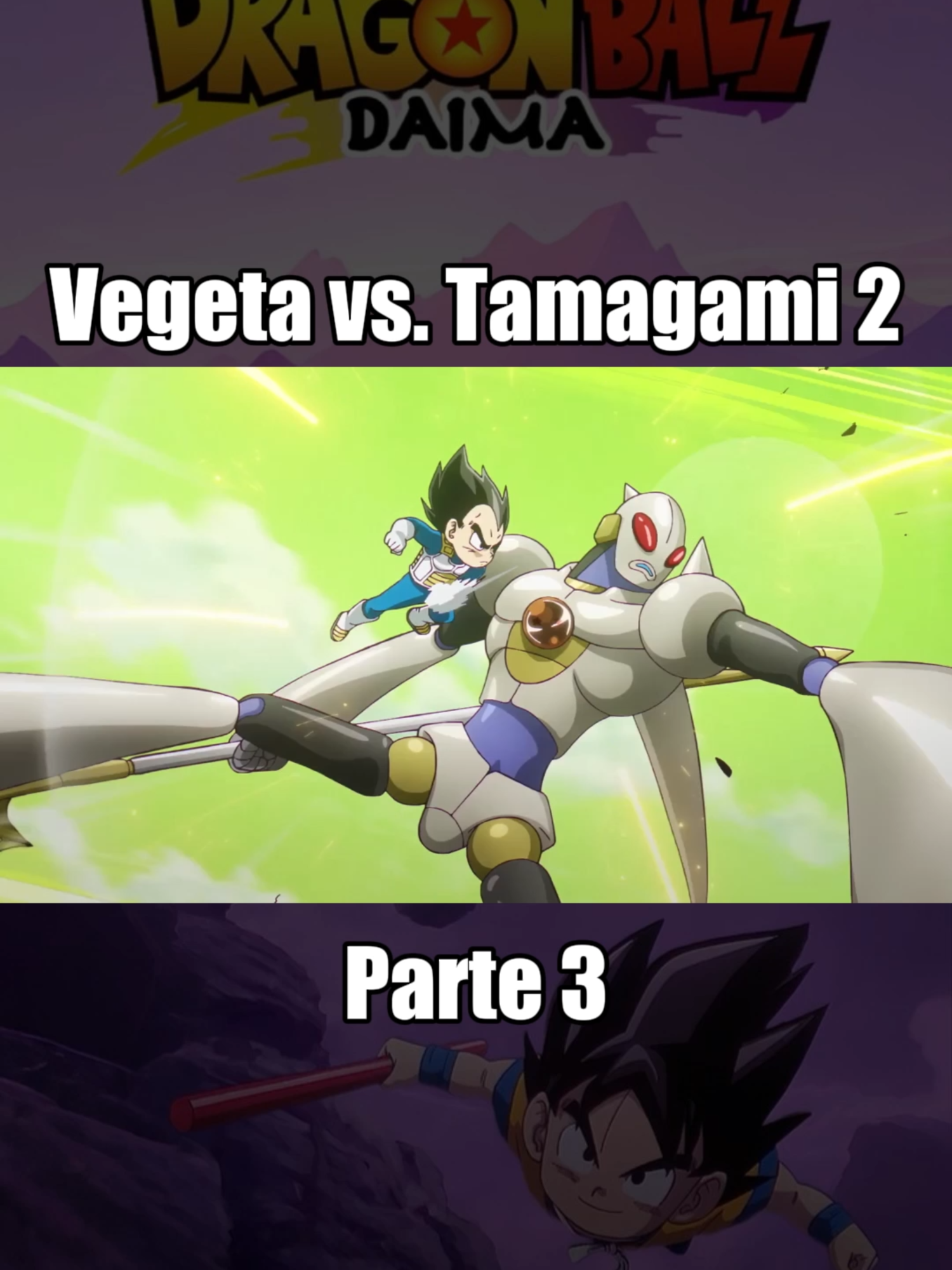 Vegeta vs. Tamagami 2 Pt.3 #Vegeta #DragonballDaima #Tamagami