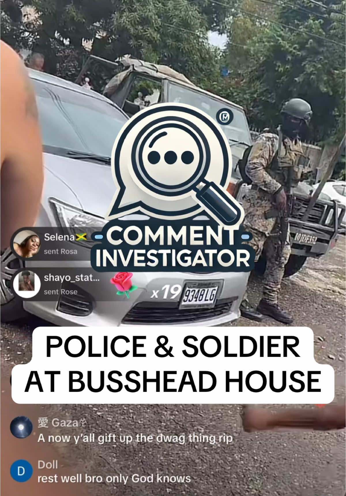 Pllice and soldiers at 41Busshead house #police #jamaicaconstabularyforce #jamaicadefenceforce #soldier #41busshead #641busshead #mobay #montegobay #jamaicantiktoker🇯🇲🇯🇲 #🇯🇲 #jamaicantiktoker🇯🇲 #jamaicatiktok🇯🇲viral #jamaicatiktok #xgang #worlddawg #shebada #shebada32 #niah #niahmuzic #niahlife 