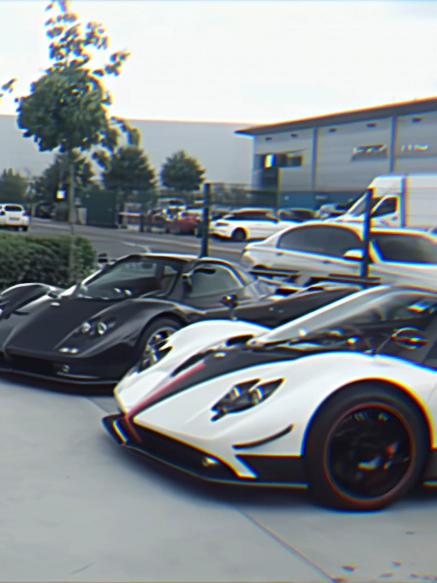 $30 Million convoy of Paganis#calientex#hypercars#supercars#caredit #stunningfat#fyp#carrosfunkz#pagani#paganizonda