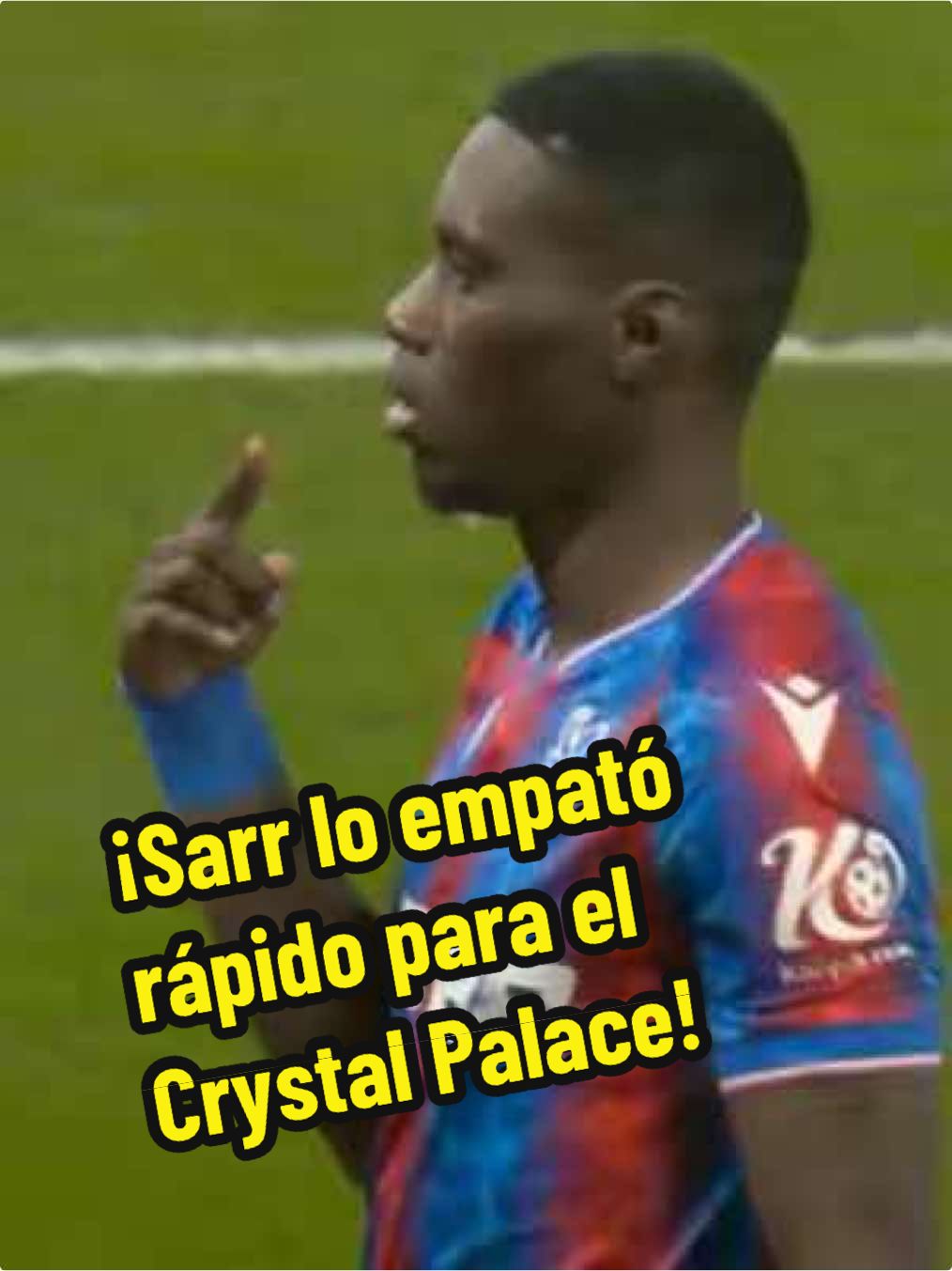 🔵🔥 ¡Lo empató rápido el Crystal Palace! Ismaïla Sarr logra su cuarto gol de la campaña y tercero en tan solo sus últimos dos partidos. Crystal Palace 1-1 Arsenal #LigaPremierTD #PremierLeague #CrystalPalace #Arsenal #IsmailaSarr #futbol