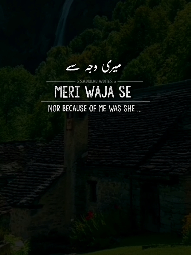 Mein Bura Tha Ya Bhala Tha #oldisgold #urdupoetry #foryoupage #lyricsvideo 