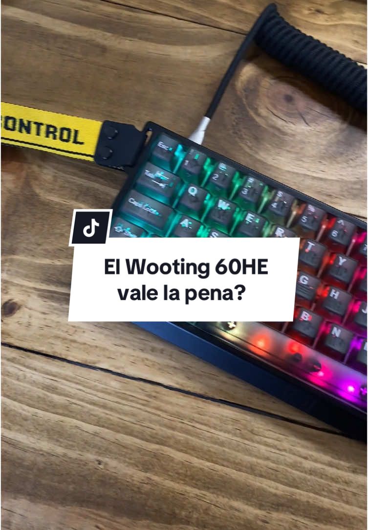 El Wooting 60HE vale la pena? #tech #fortnite #pcgaming #chile🇨🇱 #fy 