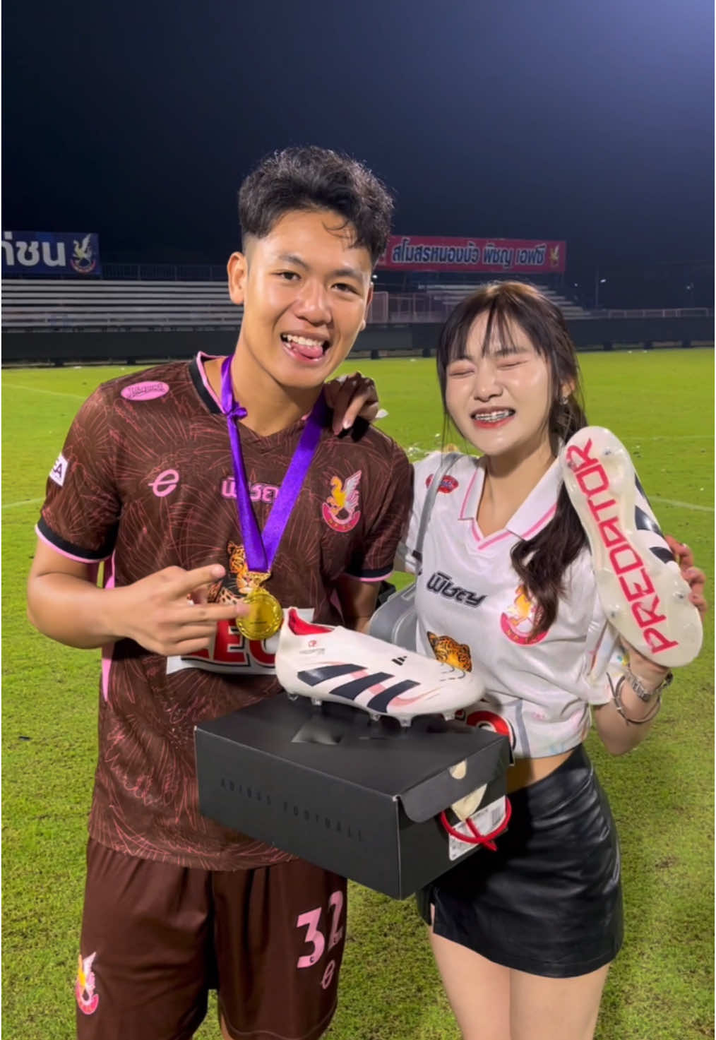 ของขวัญให้คนเก่ง🤘🏽🥇🥳 #ไทยลีก #thaileague #fyp #fypシ゚ #สโมสรหนองบัวพิชญเอฟซี #หนองบัวพิชญเอฟซี #npfc #พิชญบัณฑิต #แฟนนักบอล 