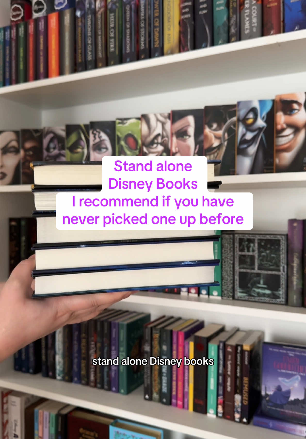 Stand alone disney books that i would recommend if you have never picked one up before!  Books Featured: 🤍Lost in a Book by @Jennifer Donnelly  🤍Heart of the Moors by @hollyblackwriter  🤍Dangerous Secrets by @Mari Mancusi Books  🤍Almost There by @Farrah Rochon  🤍Conceal Don’t Feel by @jencalonitaofficial  #disney #disneybooks #twistedtales #bookrecommendations @disneypublishing 