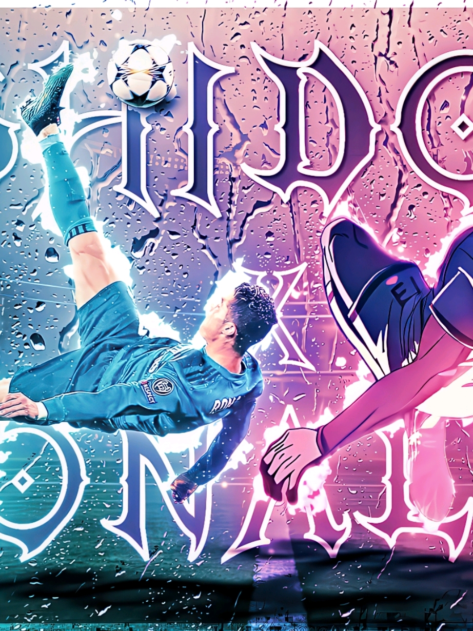 Shidou X Ronaldo // #anime #edit #amv #ronaldo #cr7 #socceredit #animeedit #aftereffects #fyp #viral 