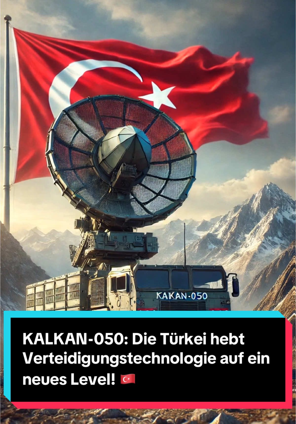 Innovationen der Verteidigung! Entdecke das KALKAN-050 Radar und seine beeindruckende Technologie für die Luftverteidigung! #Verteidigung #Technologie #Innovation #Türkei #Luftverteidigung #türkiye #turkey🇹🇷 