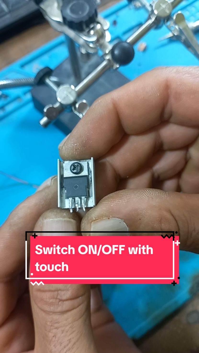 THE POWER OF A MOSFET  SWITCH ON/OFF. #creatorsearchinsights #NOURI_ELECTRONICS #dzpower 