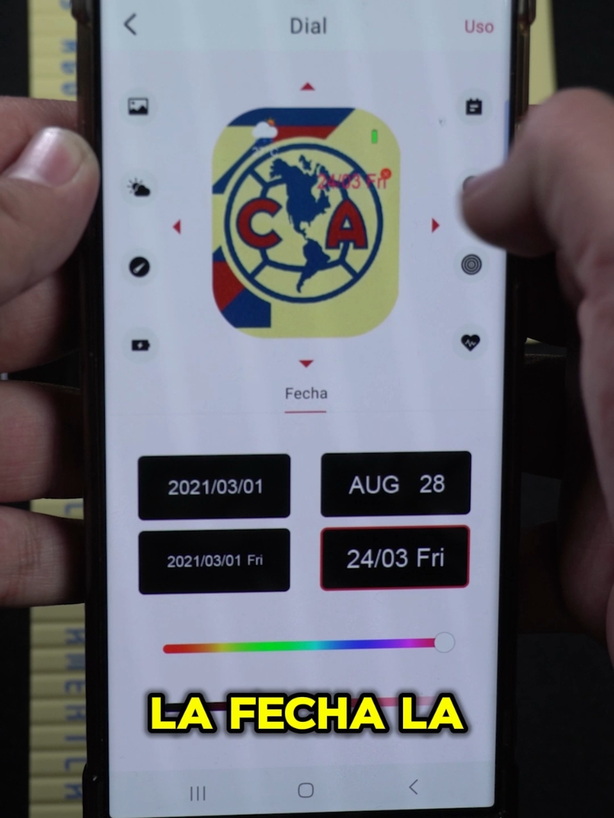 Crea tu propio fondo de pantalla para tu smartwatch Kieslect #smartwatch #kieslectmexico #kieslect #relojinteligente #caratula #fondodepantalla #dial #kieslectclubamerica 