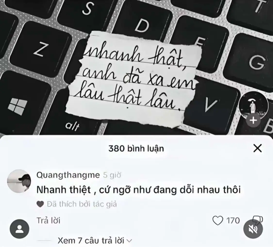 Điều tử tế cuối cùng anh có thể dành cho em có lẽ chỉ là câu mong cuộc đời em sau này đc hạnh phúc