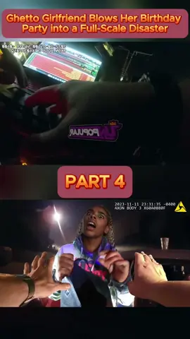 Ghetto Girlfriend Blows Her Birthday Party into a Full-Scale Disaster - Part 4 #cops #copsoftiktok #copsontiktok #copstiktok #police #chase #copschase #foryou #fyp #usa