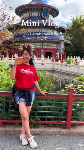 Had to end the year with a little trip 🥰🎉🥳 This was my first time going to Orlando and I enjoyed EPCOT so much! Cheers to experiencing new adventures 🥂✨  #minivlog #epcot #drinkaroundtheworlddisney #florida #fypツ 