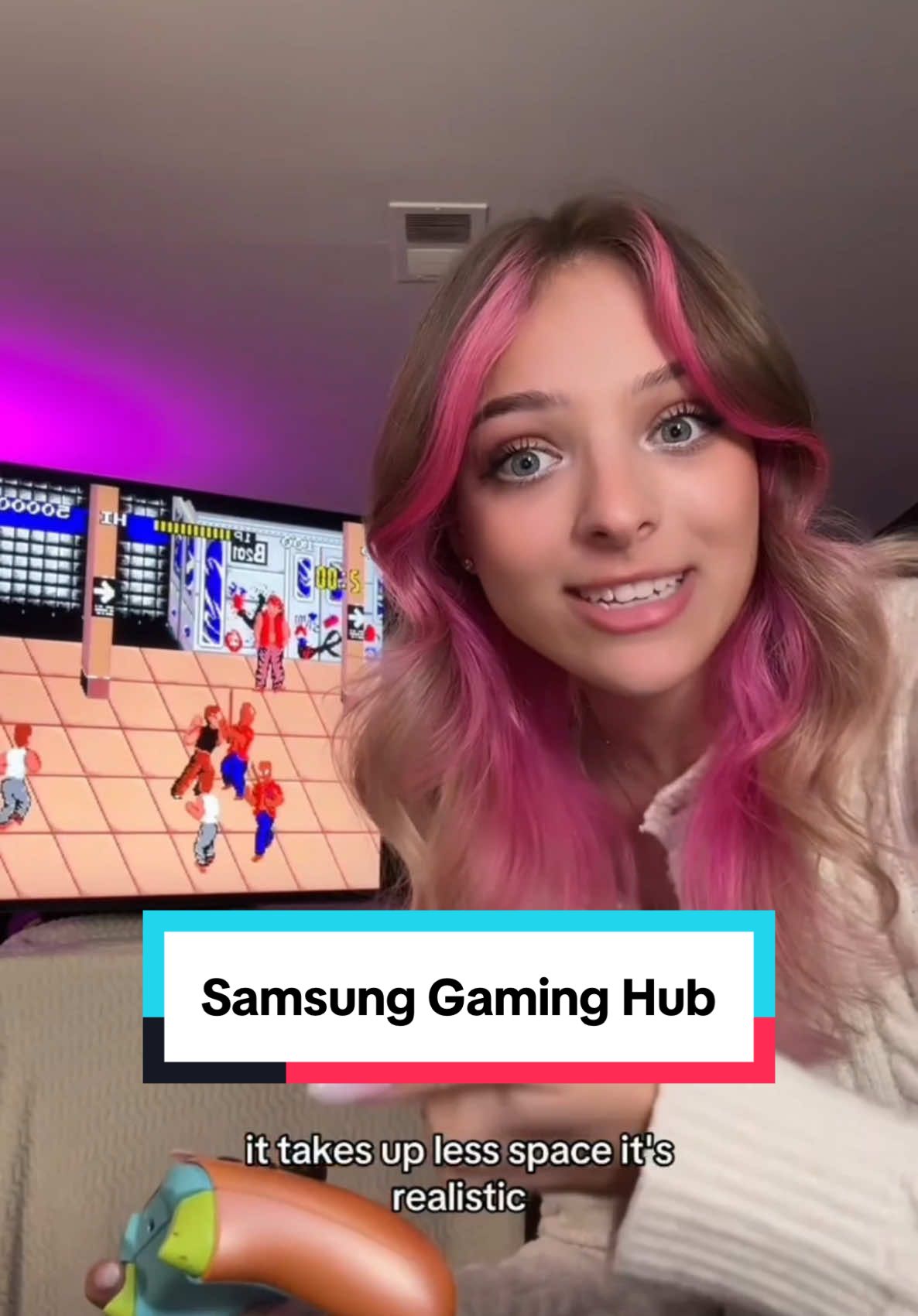 consoles are out!! unless ? 👀 #ad #Samsung @Samsung #SamsungGamingHub #gamer #lindseyszn #techgirl 