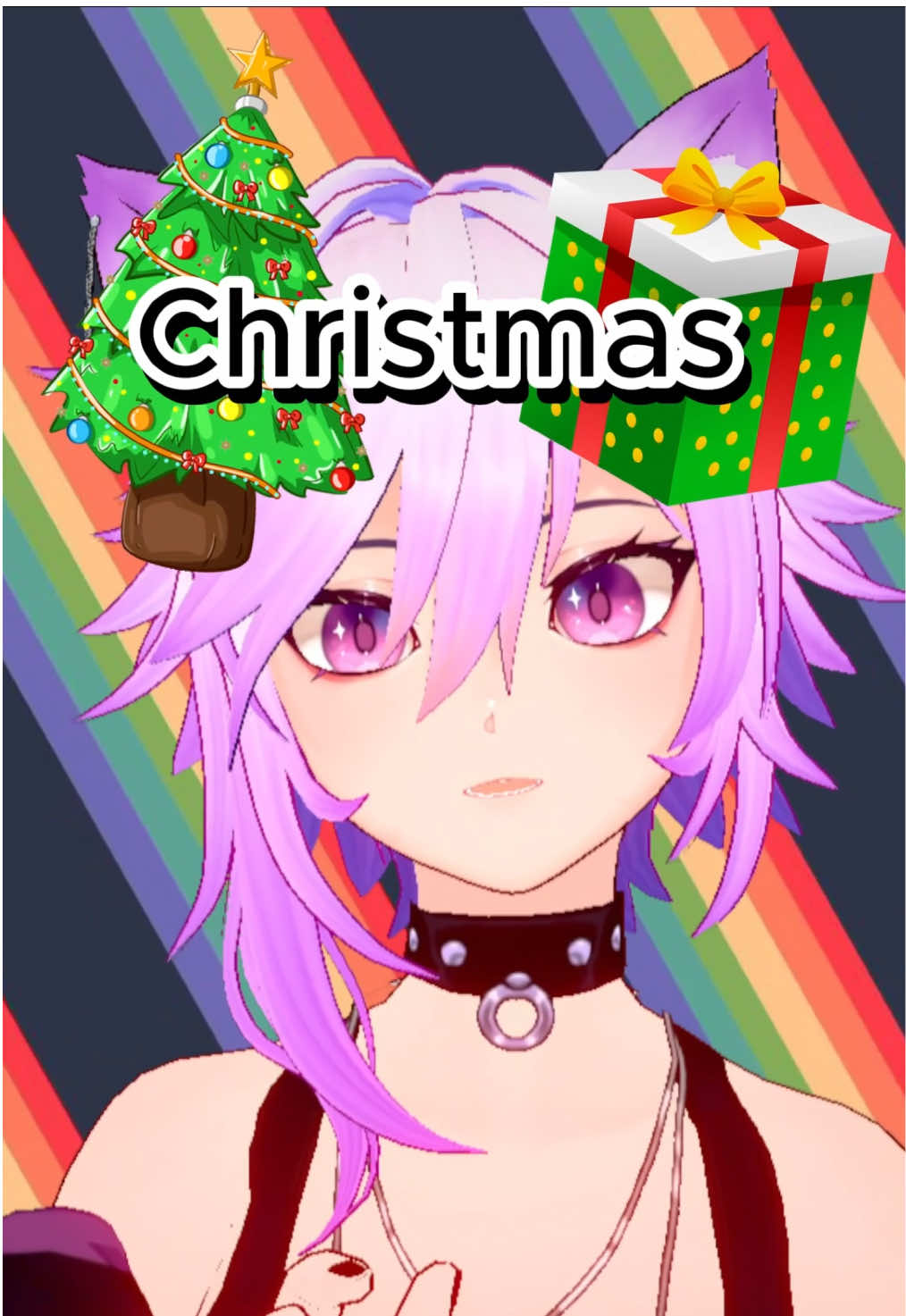 What do YOU want for Christmas? #christmas #vtuber #femboy #lgbtqia  #gay #fortheboys #nonbinary 