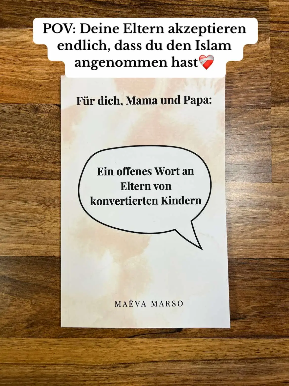 Mit diesem Buch werden deine Eltern In Sha Allah deine Konvertierung besser verstehen und auch vorallem akzeptieren❤️‍🩹🤲🏼 #islam #konvertiert #fürdich #fy #koran #religion #muslimtiktok #muslim #islamic_video #buch #islamischebücher #islamicbooks #buchempfehlung #derneuemuslim #ummah 