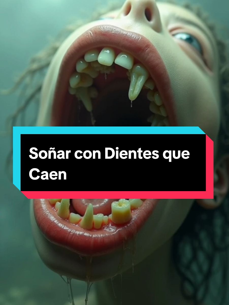 ¡SÍGUEME PARA SABER MÁS SOBRE TUS SUEÑOS! #suspicious #perturbador #soñarcondientes #terrorsobrenatural #horrortiktok #fypシ゚viral 