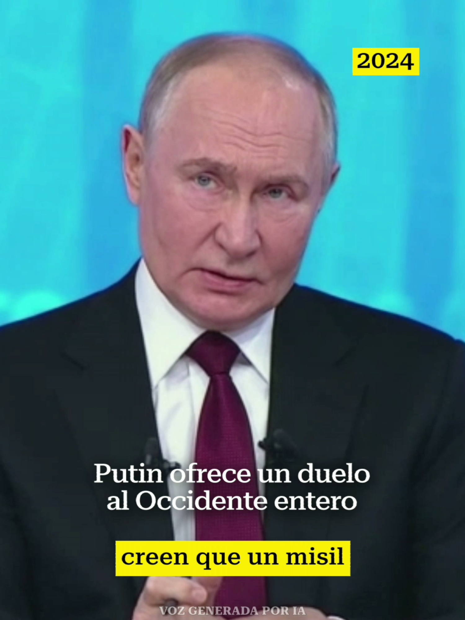 Putin destaca la capacidad del misil Oréshnik ante dudas occidentales Putin habló de la capacidad de interceptar y destruir misiles del nuevo sistema ruso Oréshnik. #putin #presidente #rusia #ejercito #ucrania #otan #occidente #eeuu #estadosunidos #ue #unioneuropea #oreshnik #defensa #tropas #ejercito