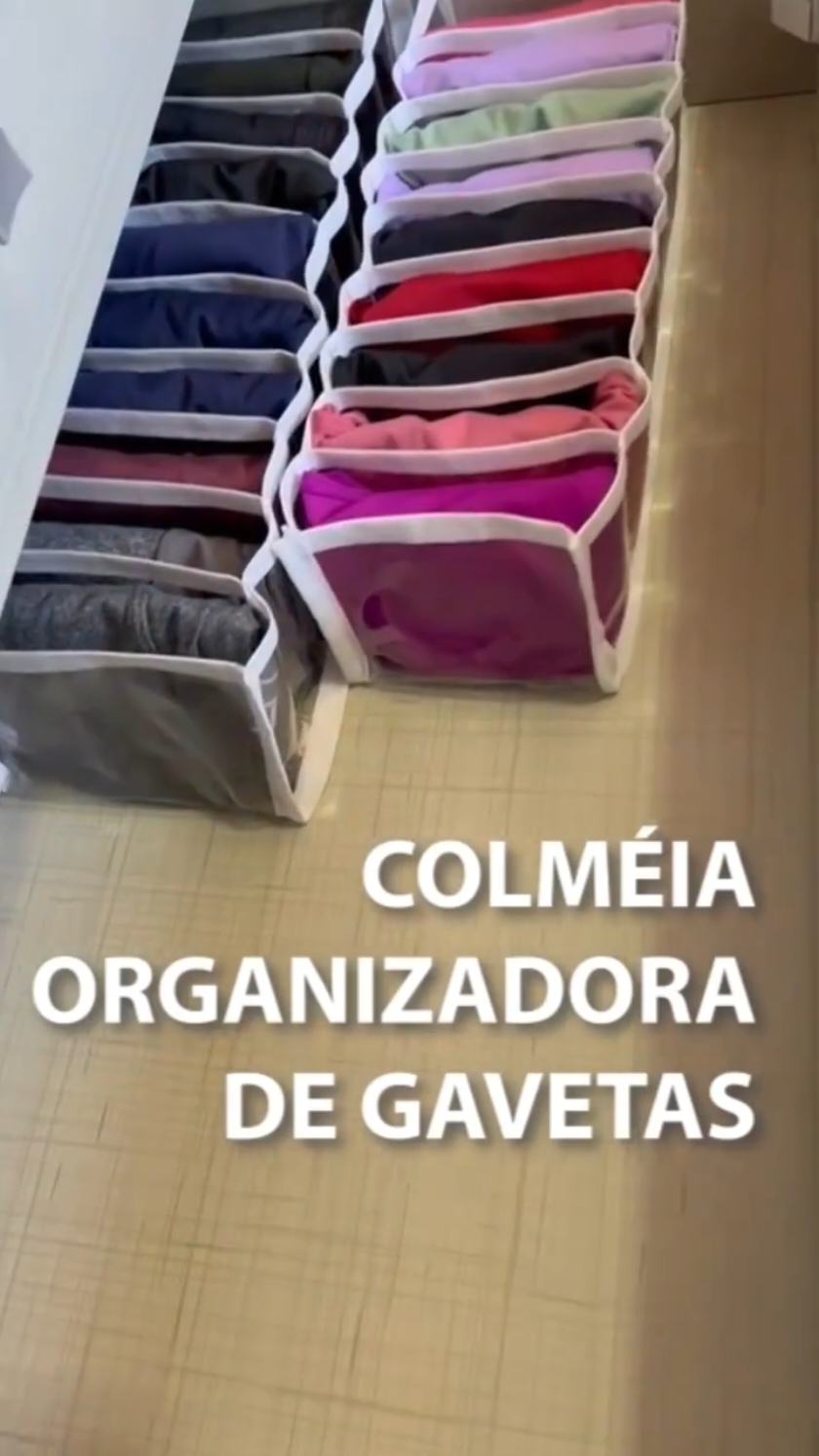 kit com 10 Colmeias Organizadoras  digite EU QUERO para receber o link  #bebes #infancia #organizaçãodecasa #organizacaoderoupas 