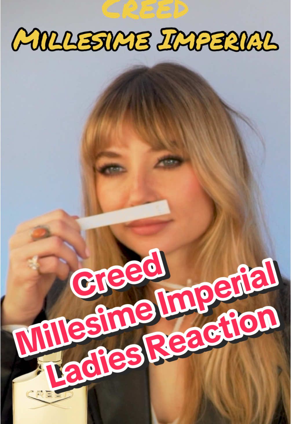 Creed Millesime Imperial by @creedfragrance in this fragrance compliment test ft. Sarah Noelle. Finding out what fragrances women prefer to smell on a man one test at a time. What do you think of this fragrance from Creed? #fragrance #creed #millesimeimperial #fragrances #carguy #cologne #mensfragrance #nichefragrance #fragrancetok #socalscents #aventus 