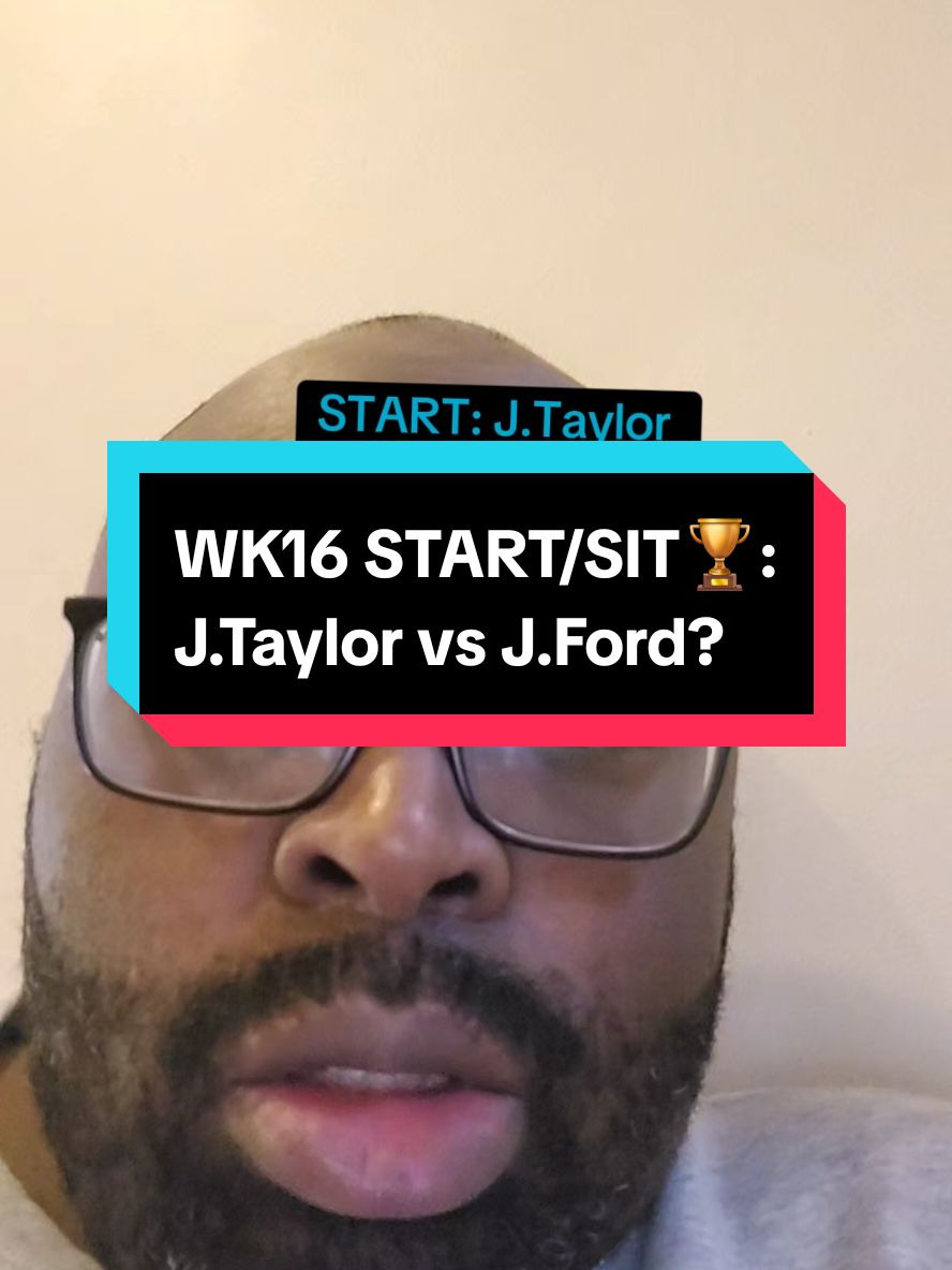 Replying to @juanonlyyyyy_Playoff Edition 🏆: Jonathan Taylor vs Jerome Ford? WEEK 16 FANTASY START/SITS IN COMMENTS #fantasyfootball #fantasyfootballtips #fantasyfootballadvice #nfl #nflfootball #nflfantasy #nflfyp #Colts #browns