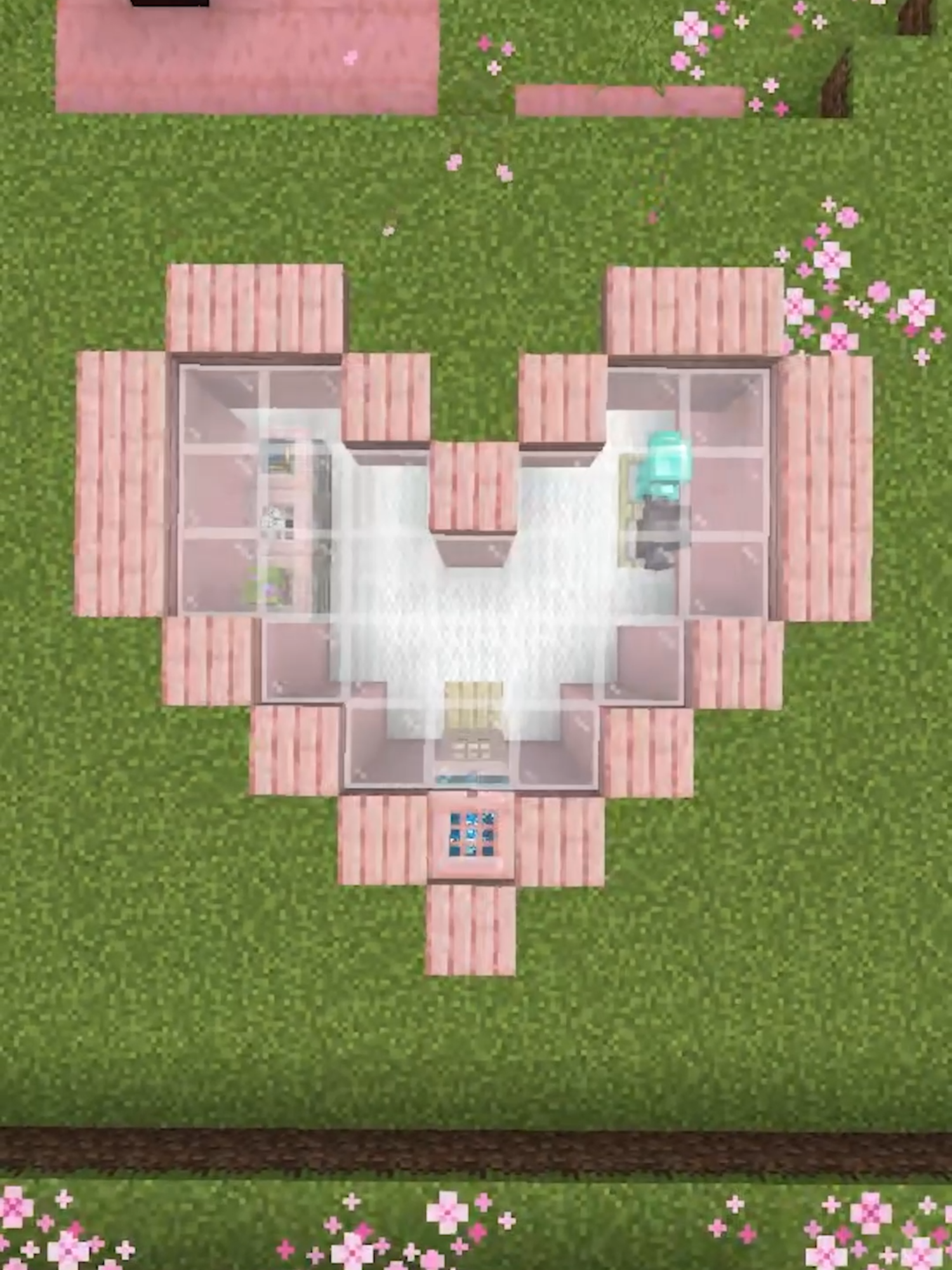 LA MEJOR BASE PARA TU NOVIA! 😍⛏️ #Minecraft #videojuegos #gaming #hack