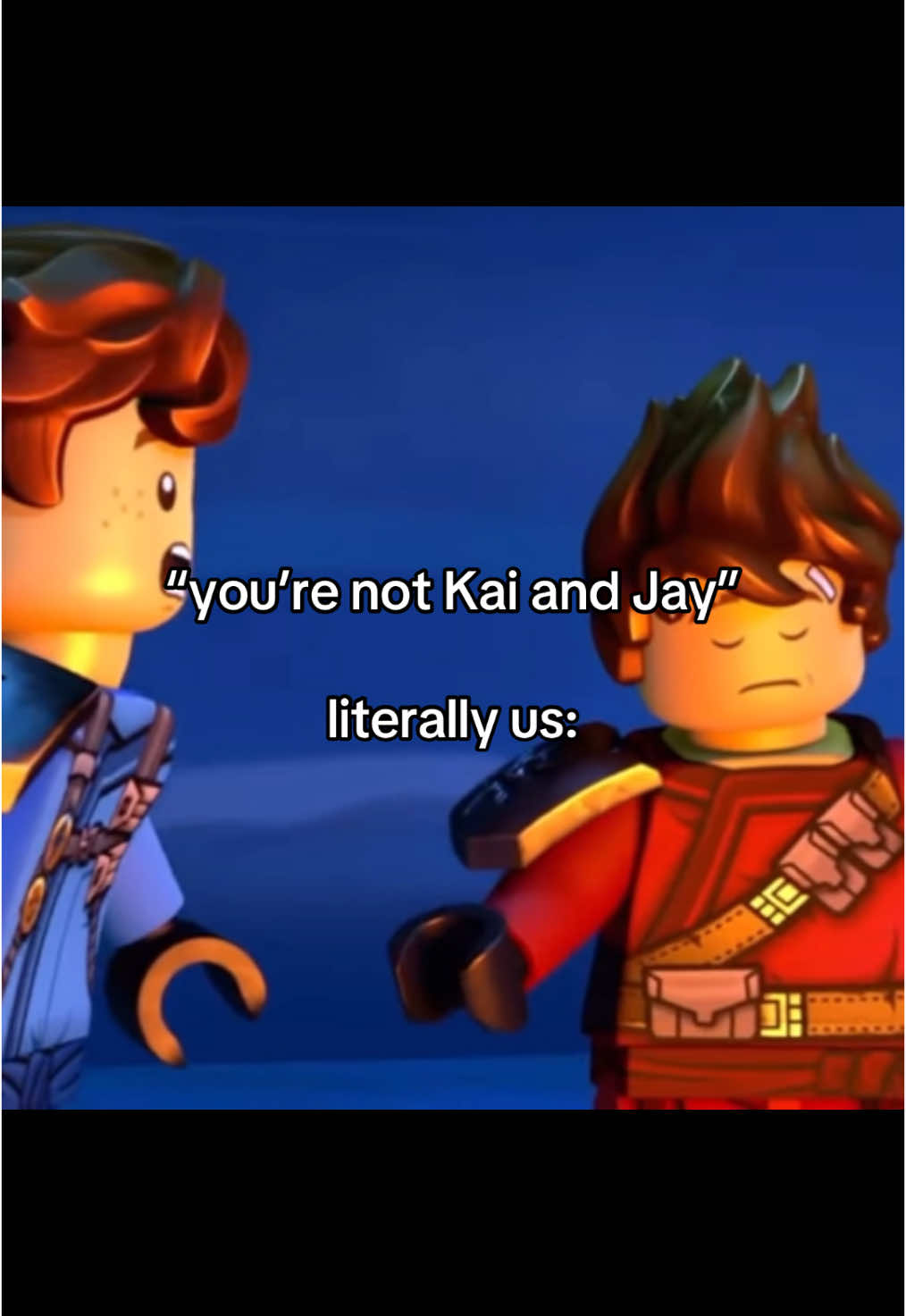 they carry this show || tags: #ninjago #kai #jay #kaismith #legoninjago #jaywalker #ninjagomeme #ninjagofunny #jayfanpagee #duo #ninjagoduo #ninjagolego #legotok #ninjagotok #spinjitzu #ogninjago #duos #legoduo 