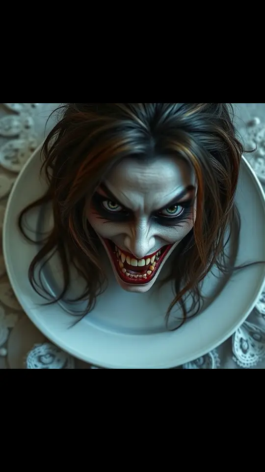 Dinner time..#horror #scary #vampire #nightmarebeforechristmas #demon 