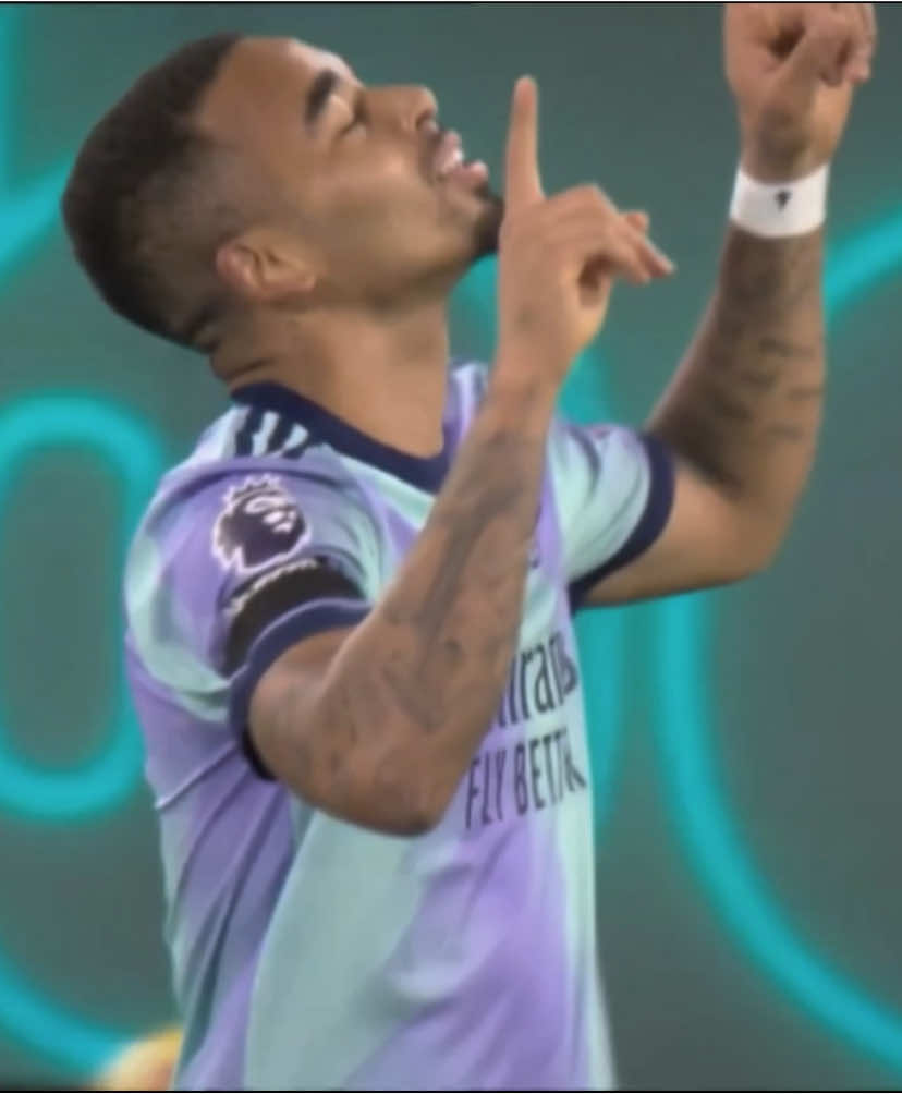 🐐                                                                                                                                                      #gabrieljesus #arsenal 