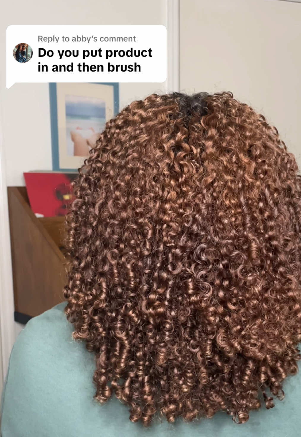 Replying to @abby I put product before brushing but if you follow these steps you’ll avoid frizz and get curl definition all throughout. #viralbrush #bouncecurl #washdayroutine #curlroutine 