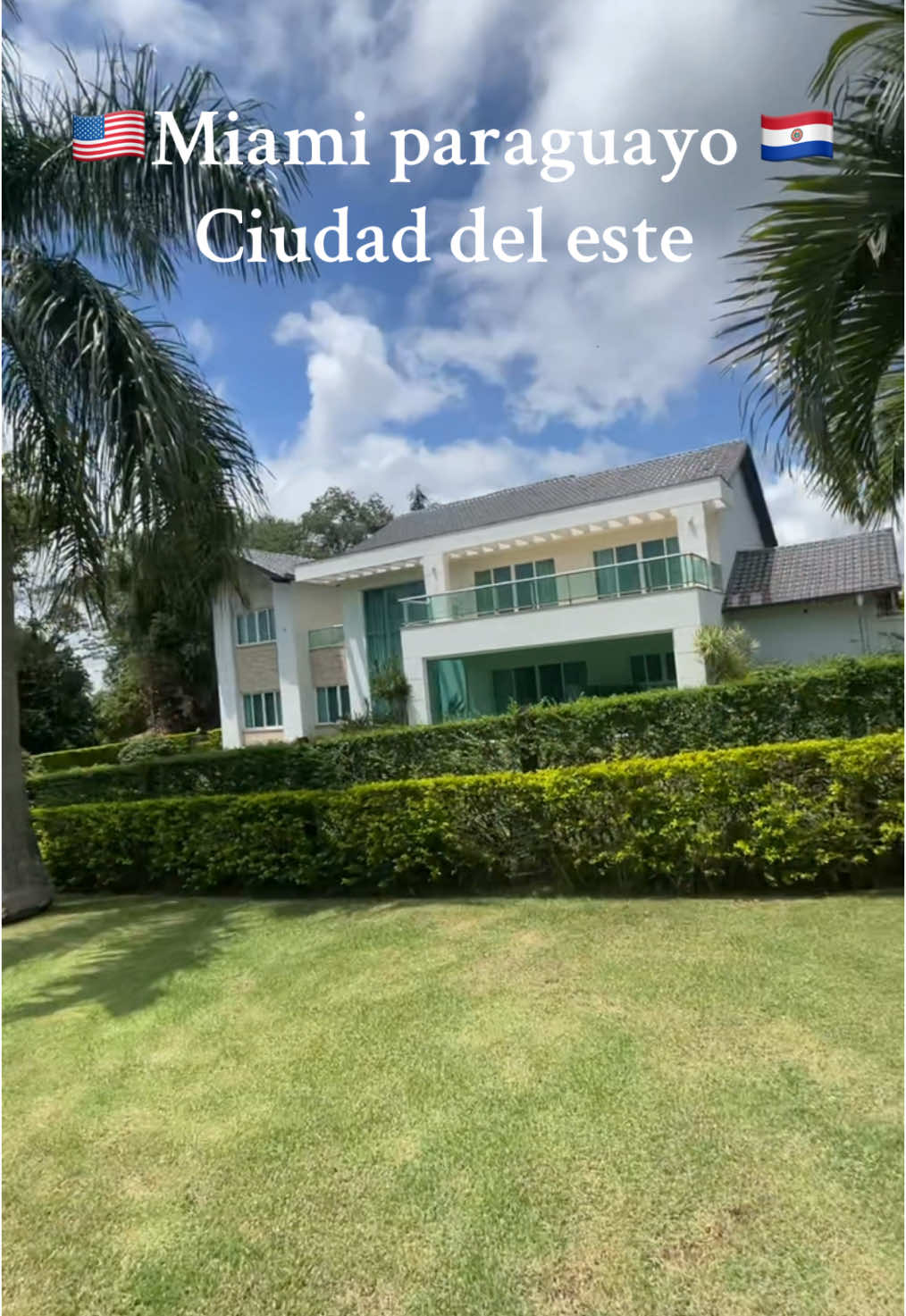 De vista por el Paraná Cuntry Club es una ciudad aparte 🤯 #ciudaddeleste #rich #miami @Basti 