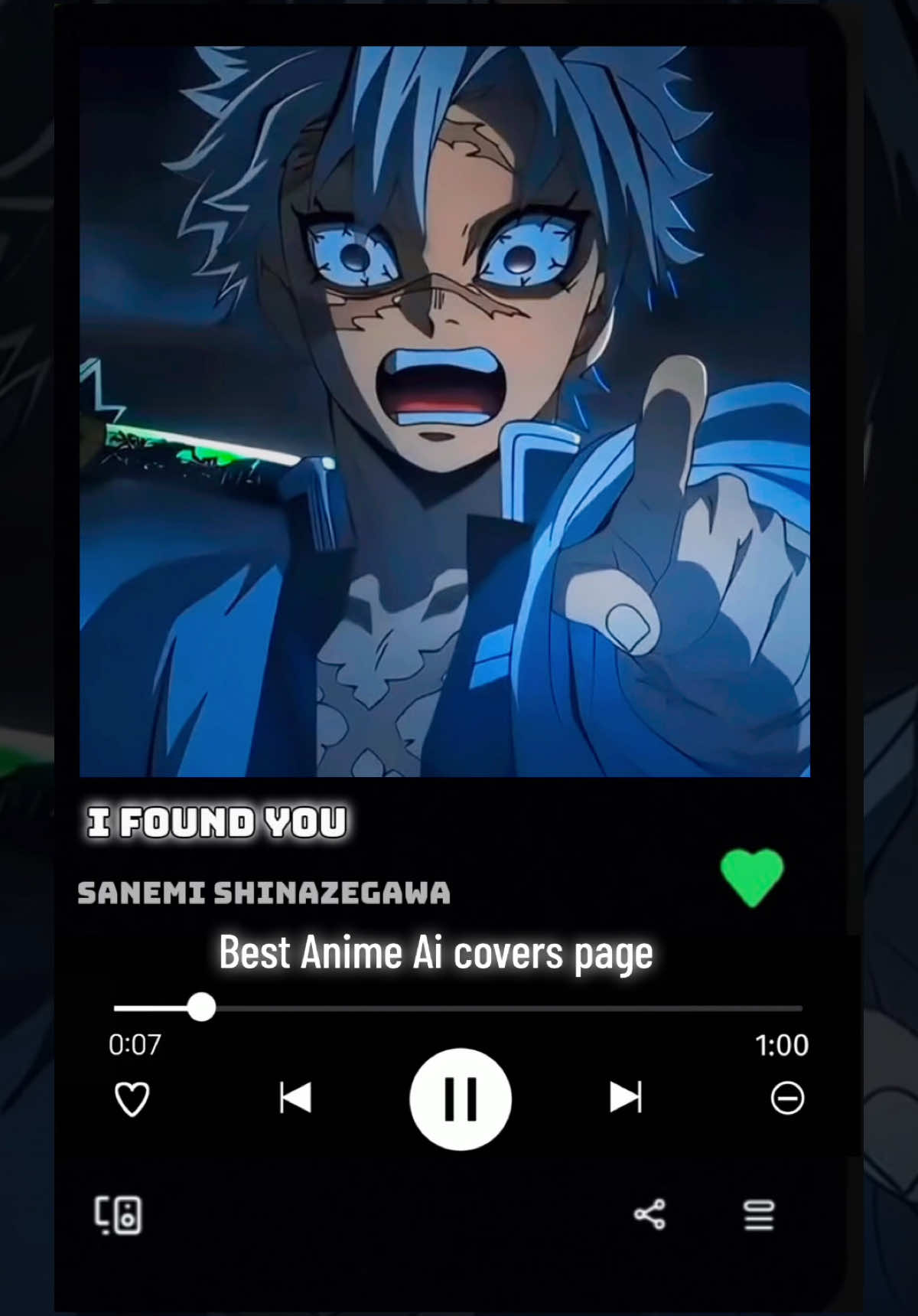 Sanemi sings i found you edited by @shoko  . . . #sanemishinazugawa #sanemi #sanemiedit #demonslayeredit #demonslayer #ifoundyou #animefyp 