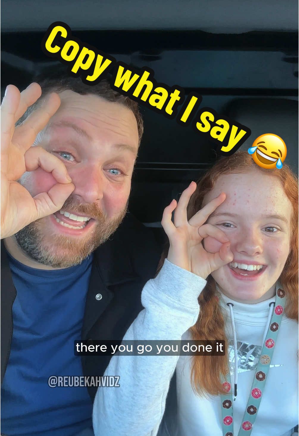 Proof that kids never listen 👂🏻😂 #fyp #foryour #stepdad #fyppp #foryoupage❤️❤️ #reubekahvidz #daughter #funnyvideos😂 #thatgingergirl #foryoupagе #copyme 