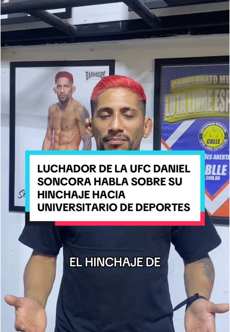 DANIEL SONCORA #UFC  🥊HABLA DE SU OTRA GRAN PASIÓN: UNIVERSITARIO DE DEPORTES🟡 #universitariodedeportes #universitario #futbolperuano #futbol #liga1 #deportes 