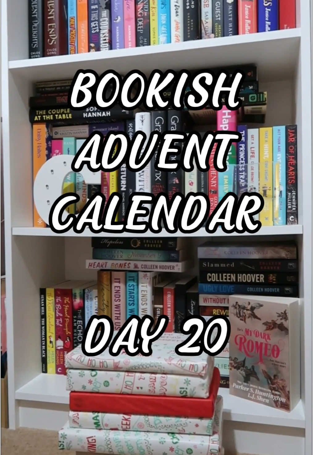 BOOKISH ADVENT CALENDAR - DAY 20! #BookTok #booktube #chloereadsbooks #adventcalendar #bookadventcalendar 