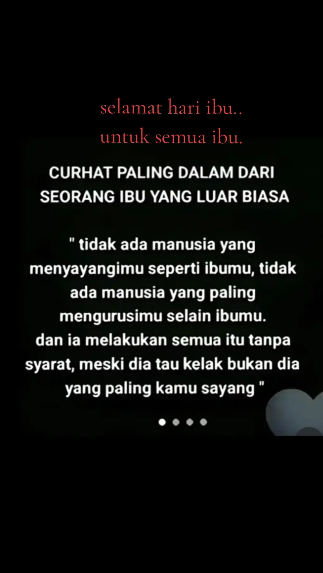 semoga selalu diberikan kesehatan, .. untuk semua ibu... pundakmu tempat ternyaman untuk anak 