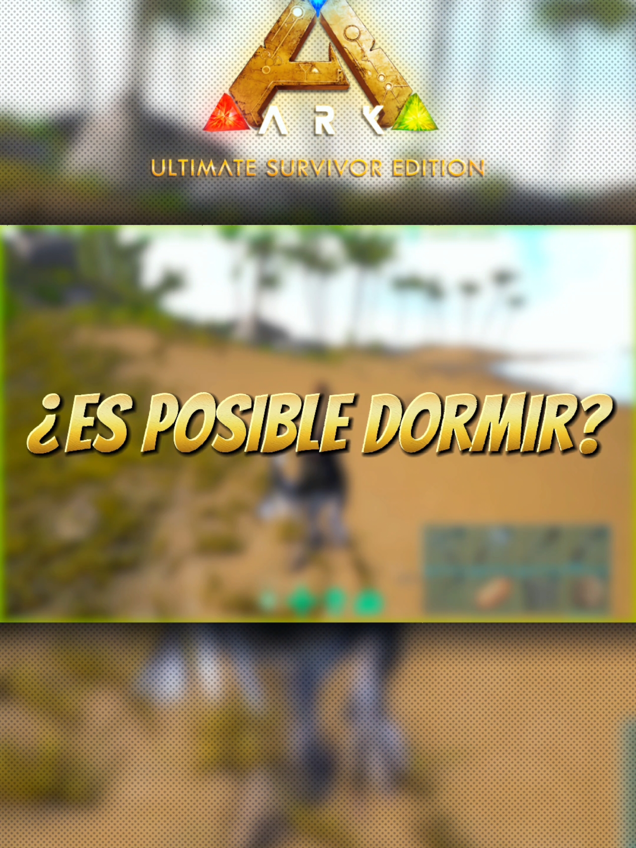 ARK Ultimate Mobile Edition | ¿Es Posible Dormir? #ark #arkmobile #viral 