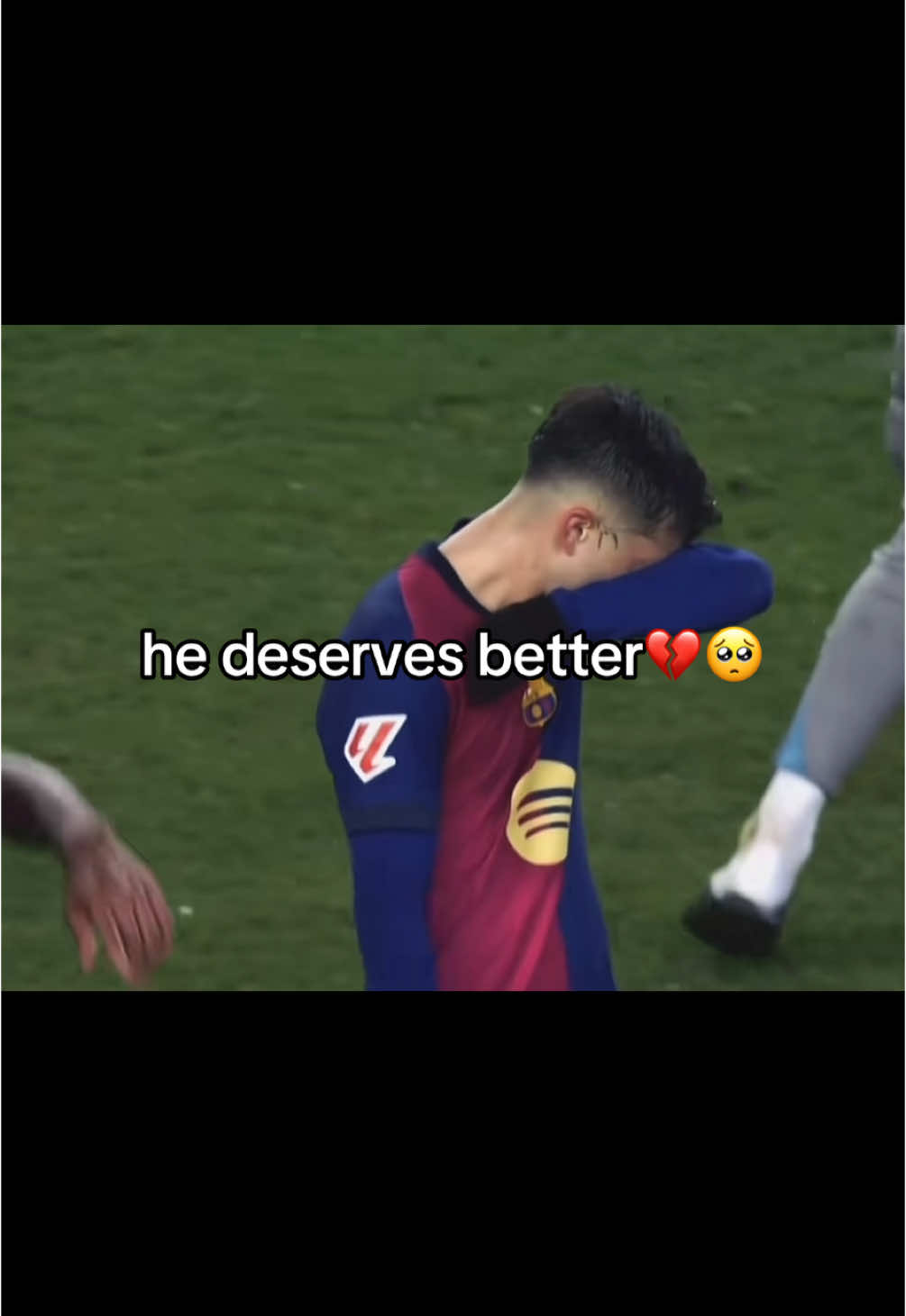 what a player. i feel so sorry for him🥺 #fcbarcelona #pedri #pedrigonzalez #heartbroken #loss #upset #sad #crying #barca #fyp #foru #spain #fcbarcelonavsatleticodemadrid 