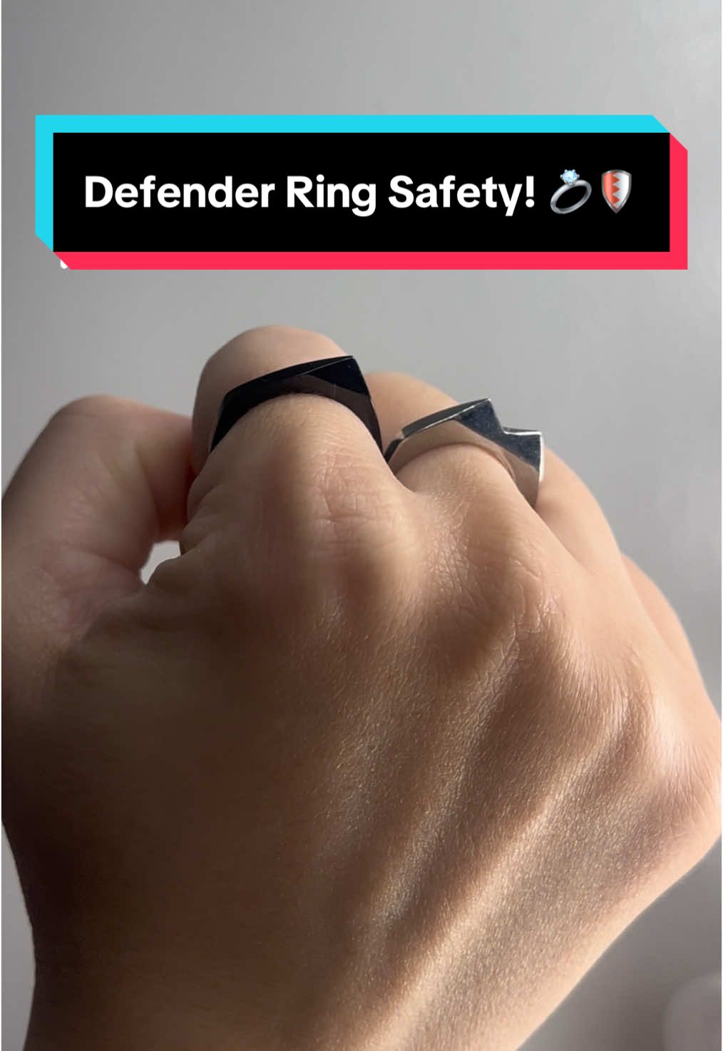 Replying to @Creusetout Defender Rings are deskgned to keep you safe! (In more ways than one 😉💍🛡️) #defenderring #jewelry #rings #safetytips #selfdefenseforwomen #selfdefense #selfdefensetools #selfdefensetechnique #selfdefensetechniques 