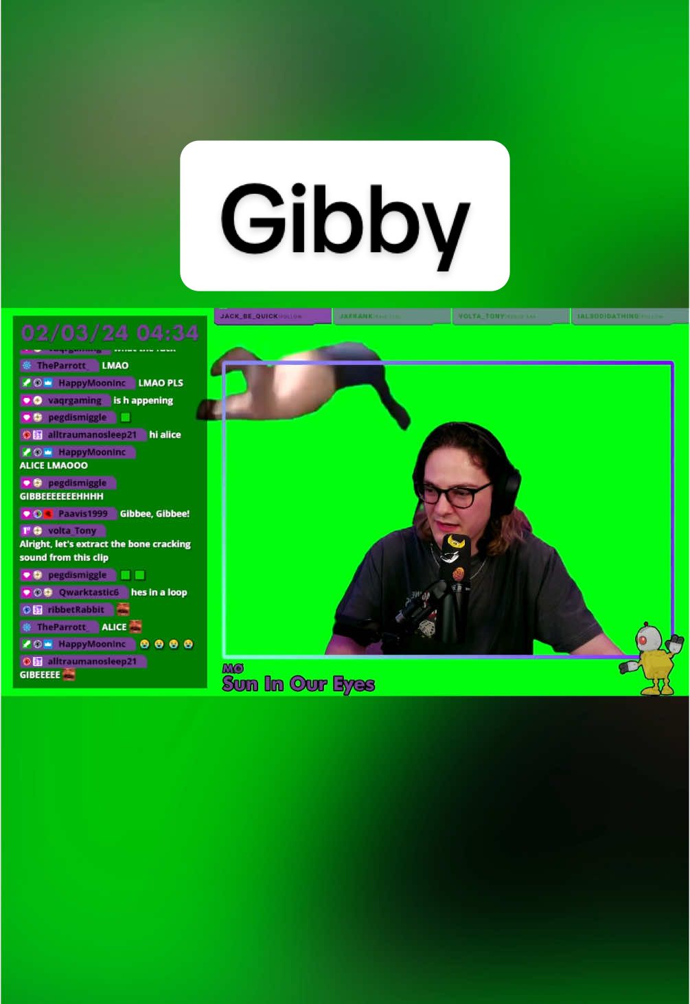 chat has some stellar ideas sometimes #gibby #icarly #streamer #twitch #funny #bit 