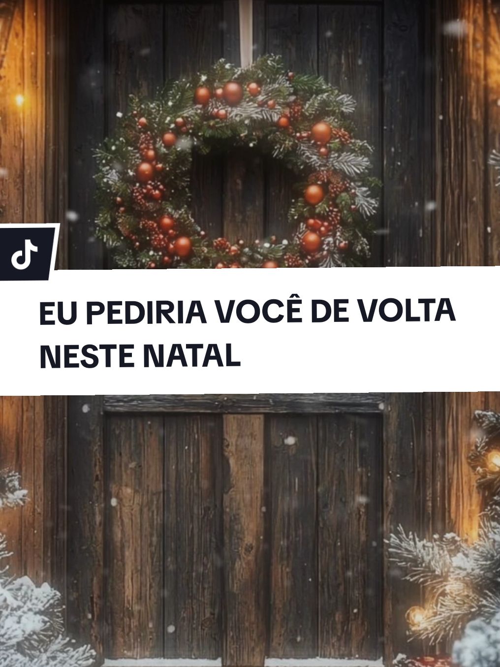 Eu pediria você de volta neste Natal #triste #saudades #foryoupage❤️❤️ #foryou #status #sentimentos #foryoupage #fimdeano 