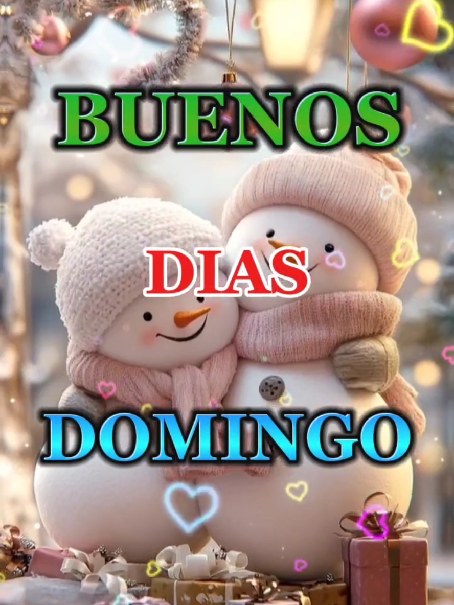 #buenos #días #feliz #domingo #❤️❤️🌲⛄🙏💫 