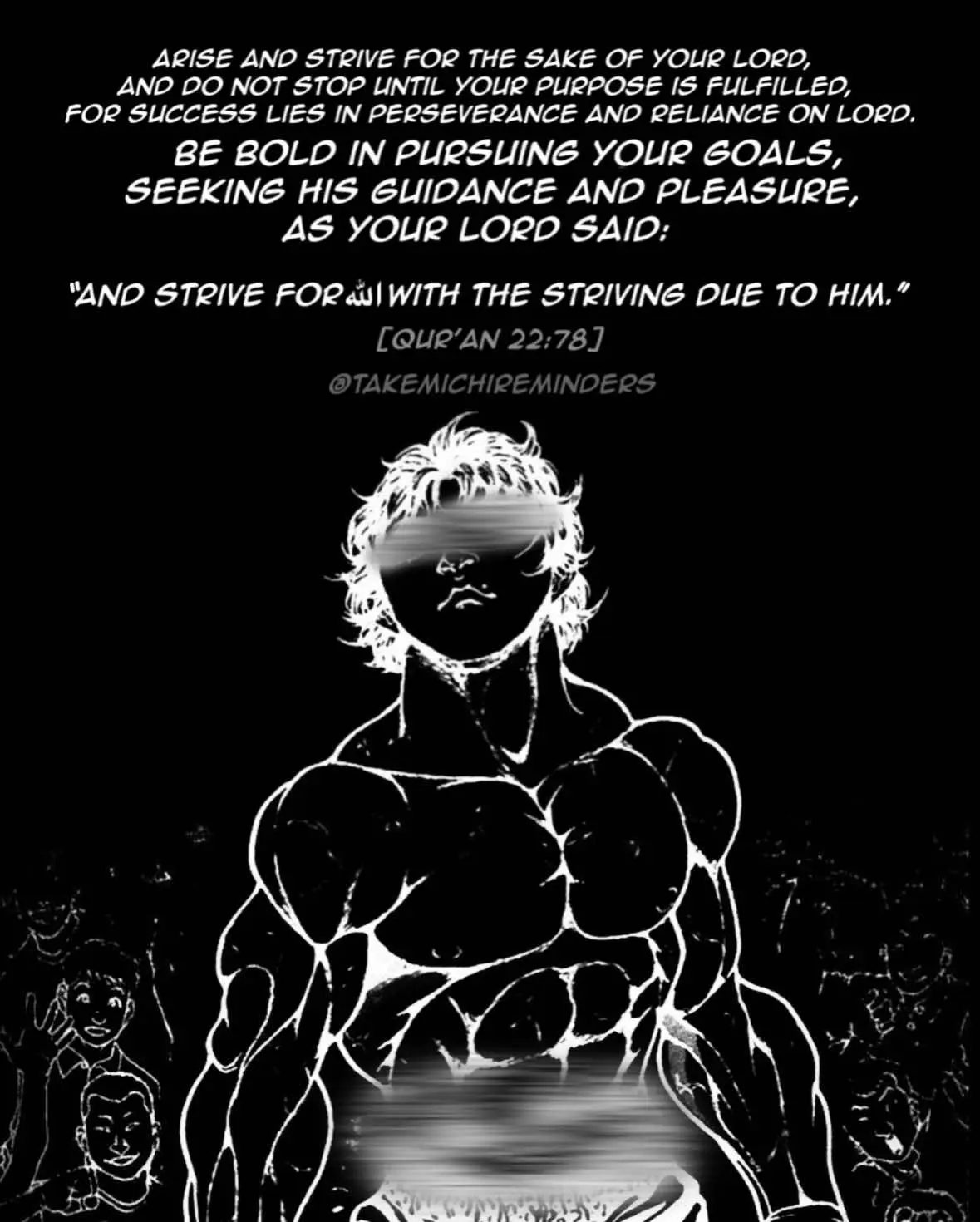 Discipline is the real battlefield, and victory belongs to those who fight with intention and faith. Jih@d isn’t just external, it’s conquering yourself every day. Like Baki, push your limits and strive for greatness for the sake of Allah! __ #Baki #bakihanma #islamicwisdom #innerstruggles #discipline #staydisciplined #mentality #boxingmindset #animetiktok #mangatiktok #muslimtiktok #islamictiktok #mangalife #motivationalpost #stoicism #stoic #stoicphilosophy #fyp #foryou #foryoupage #fy #bismillahfyp #featurethis 